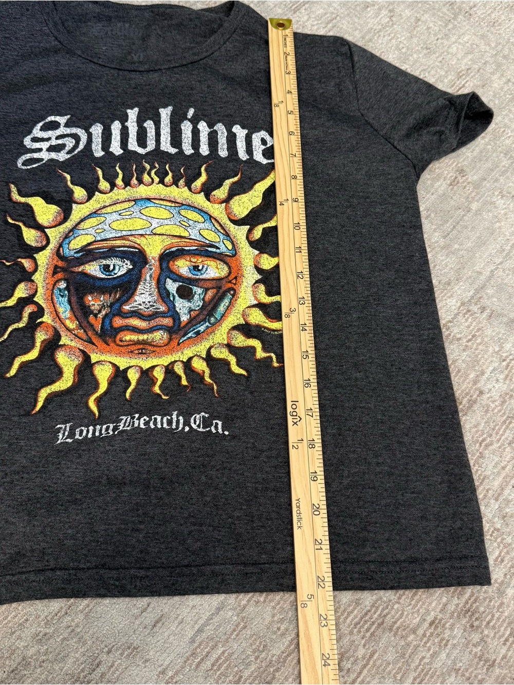Sublime Sun Graphic Tee - Dark Gray - Picture 5 of 6